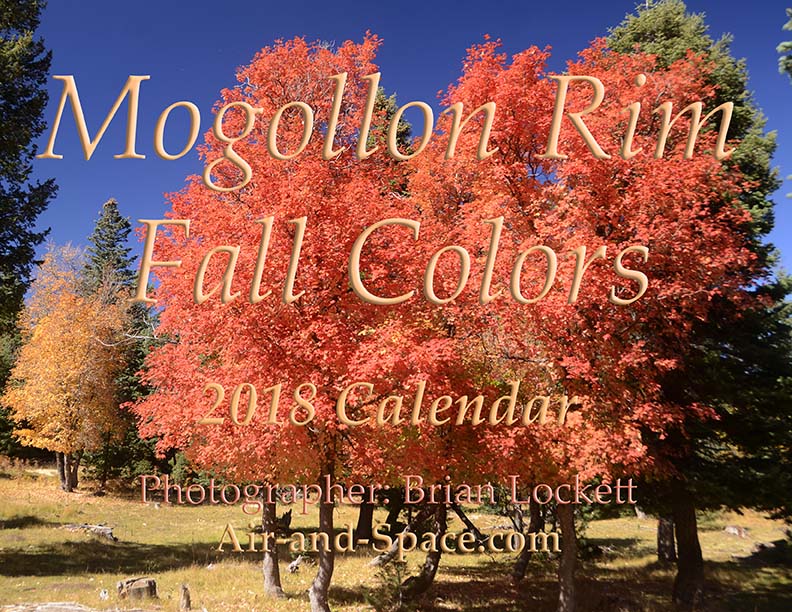 Lockett Books Calendar Catalog: Mogollon Rim Fall Colors